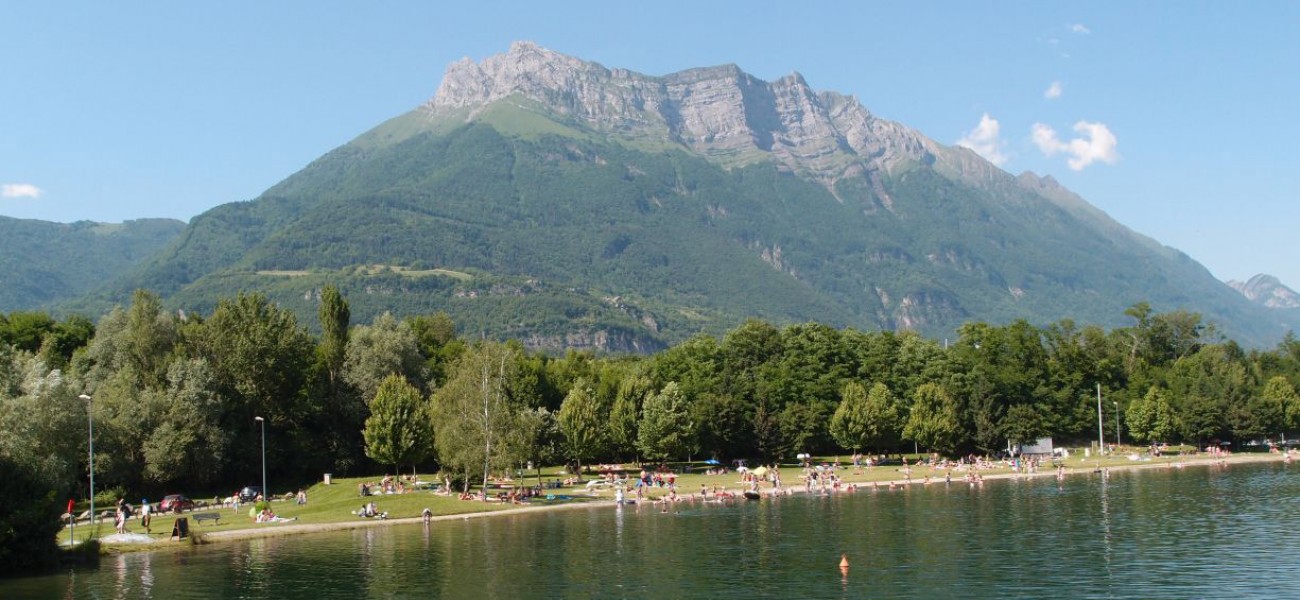 Camping Savoie Arclusaz in den Bauges am Lac de Carouge
